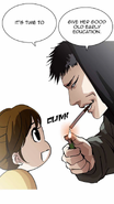 Ep. 208 - Dominic trying to smoke infront of Yenna