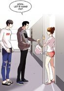 Zack inviting Mira to hang out with him and Daniel