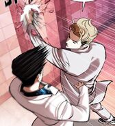 Daniel tries to guess that Hudson's fighting style is Kyokushin Karate