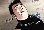 Darius looking at Eli