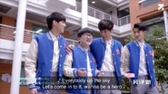 Wen Shuai hanging out with the others