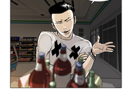 Zack convincing Daniel to give him alcohol