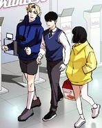 Hobin, Gaeul and Jiksae from Viral Hit