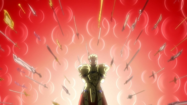 gilgamesh fate zero gate of babylon