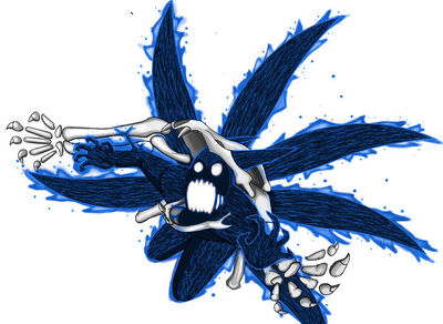 Wowe blue six tails o