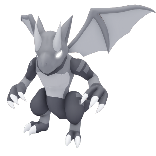 Roblox Loomian Legacy Alpha Gleaming Gargolem ( Rare