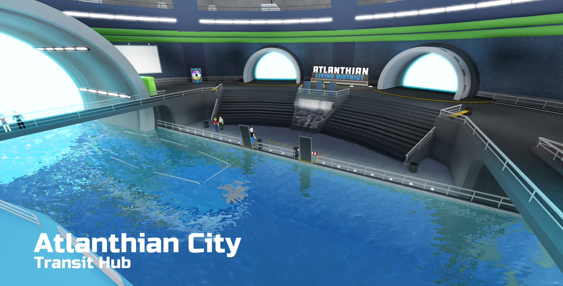 Yo lando gave me an early access to atlanthian city :D