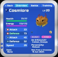 A Rainbow Cosmiore given to multiple content creators during the 2024 Pride Month Giveaway