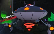 Overgrown Gardrone holding a Flame Core in Nightmare mode
