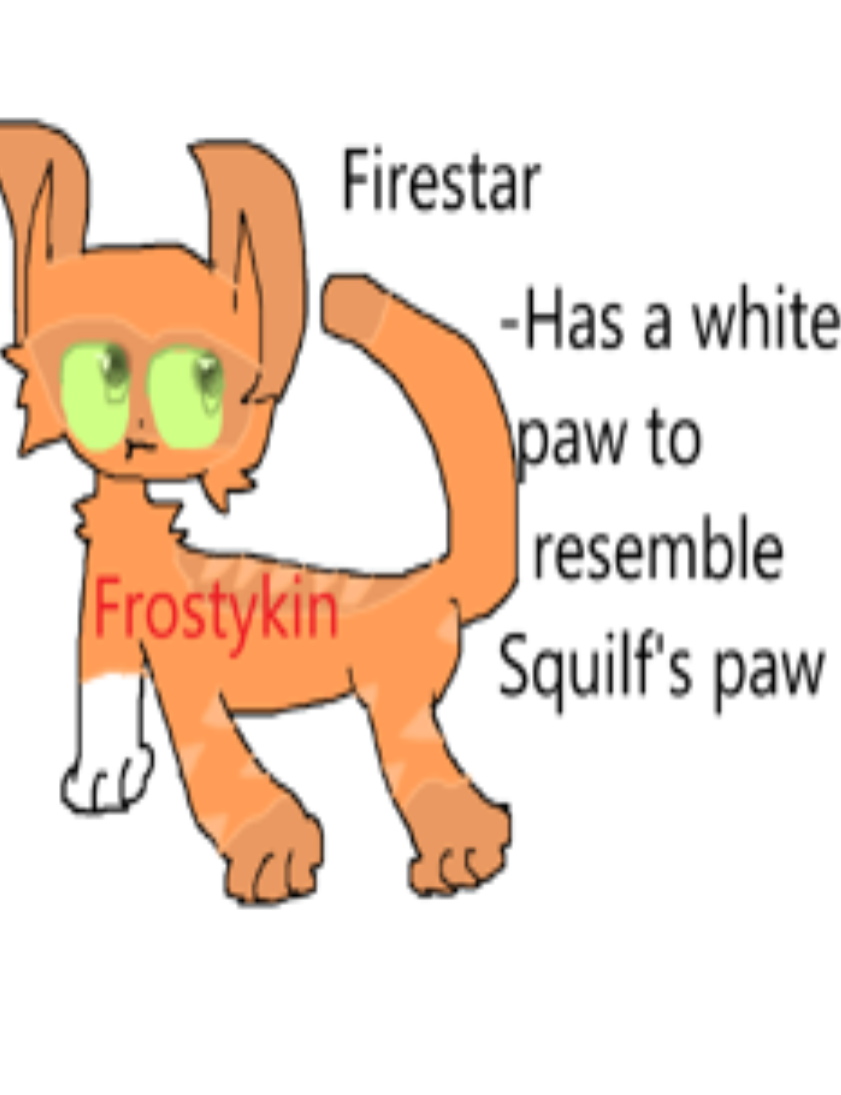 Just another warrior cat design blog — Firestar