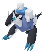 A player riding an Akhalos.