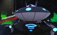 Overgrown Gardrone holding a Freezer Core in Nightmare mode