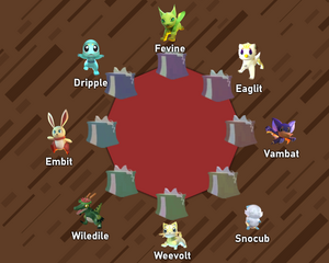 6 loomians have now been eliminated, and 4 of them have been starters. 1 of  them was evolved from a loomian that appeared on Route 1. Proof that the  developers have gotten