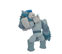 A player being carried by a Himbrr.