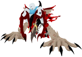 A player riding Archfiend Imperior.