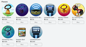 Loomiboost And Game Pass Loomian Legacy Wiki Fandom - game pass loomian legacy wiki shiny charm roblox Loomiboost And Game Pass Loomian Legacy Wiki Fandom - shiny charm roblox