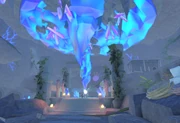 The chamber containing the Soul Heart. Dr. Vanta and Garren can be seen investigating the Soul Heart in the distance.