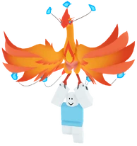 A player being carried by Infernix.