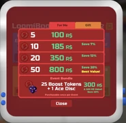 Boost Token Menu.png (262 KB) Boost Token purchasing menu