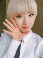 HaSeul album jacket photoshoot BTS #12