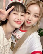 23.07.24 (with (G)I-DLE's Yuqi) @chuucandoit