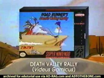 Road Runner's Death Valley Rally - SNES - Jogo do Papa léguas com legendas  em portugues. 