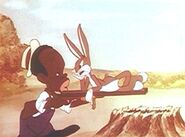 Black Hunter and Bugs Bunny