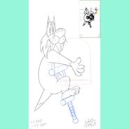 Character designs by Kali Fontecchio, storyboards by David Shair