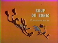 "Soup or Sonic"