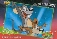 Hubie and Bertie Space Jam Trading Card