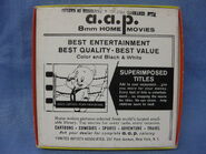 AAP Home Movies back cover