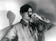 Bob as Hitler.