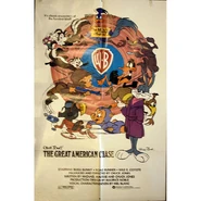 Alternate version of the poster with the working title "The Great American Chase".