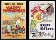 MGM Happy Harmonies theatrical poster featuring two versions of Bosko & Honey