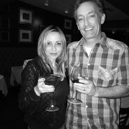 Tom with Tara Strong