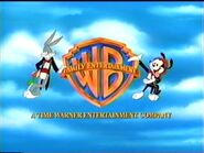 Bugs with Wakko Warner in the opening logo for Wakko's Wish