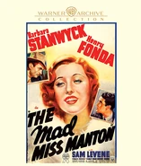 (2025) Blu-ray The Mad Miss Manton (restored)