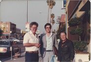 Daws with Bill Scott and Keith Scott c. 1979