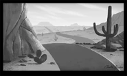 Black-and-white backgrounds, designed by Clarke Snyder and art directed by Aaron Spurgeon