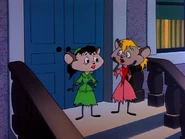 Trixie at left, with Alice at right