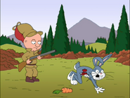 Elmer kills Bugs in Family Guy.