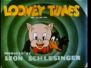 1942-43 Porky and Daffy title card (redrawn colorized)