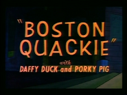 Boston Quackie