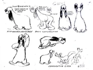 SheepishWolfMODEL.jpg (192 KB) Model sheet for the sheepdog, dated 11 December 1941