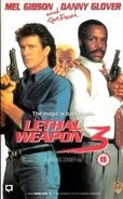 (1993) VHS Lethal Weapon 3 (UK Rental Tape, Blockbuster/Ritz version only)