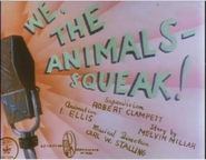 We, The Animals - Squeak! (Redrawn Colorized)