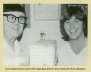 Bob with a young John Kricfalusi.