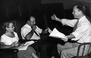 Chuck with Mel Blanc and June Foray