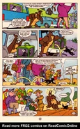 Marc Anthony and Pussyfoot in Queasy Rider in Looney Tunes comics.