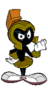 Martian Commander X-2 (Marvin the Martian) as seen in Duck Dodgers.